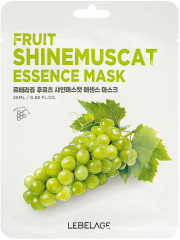 Маска для лица тканевая с экстрактом винограда «Fruit Shinemuscat Essence Mask»