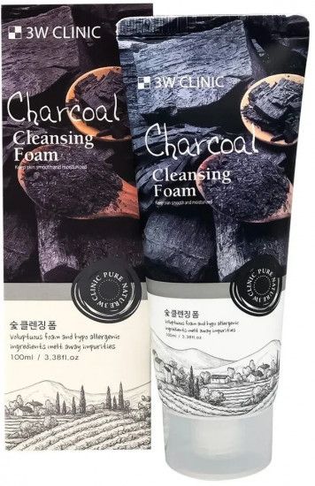 Пенка для лица с экстрактом древесного угля «Charcoal Cleansing Foam»