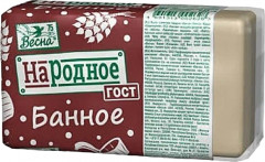 Мыло твердое «Народное ГОСТ. Банное»