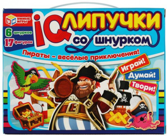 Игра развивающая с липучками «Пираты — весёлые приключения!»