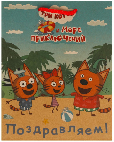 Подарочный пакет «Три кота»