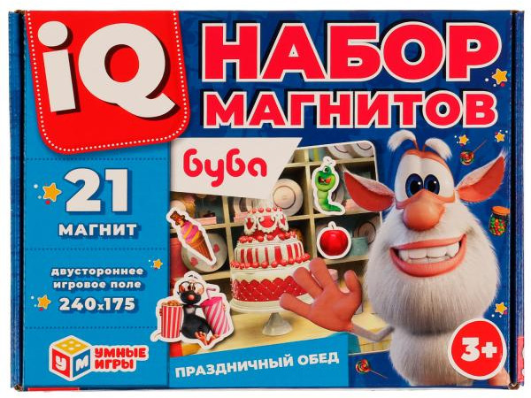 Набор магнитов «Буба. Праздничный обед» | Буба | Умные игры