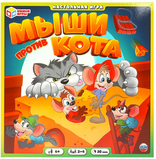 Настольная игра «Мыши против кота»