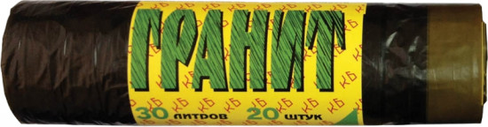 Мешки для мусора «Гранит»