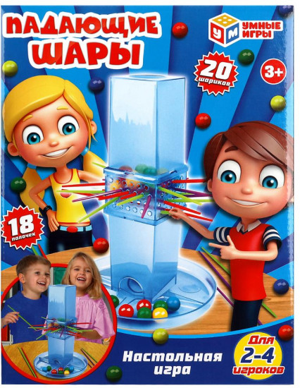 Игра настольная «Падающие шары»