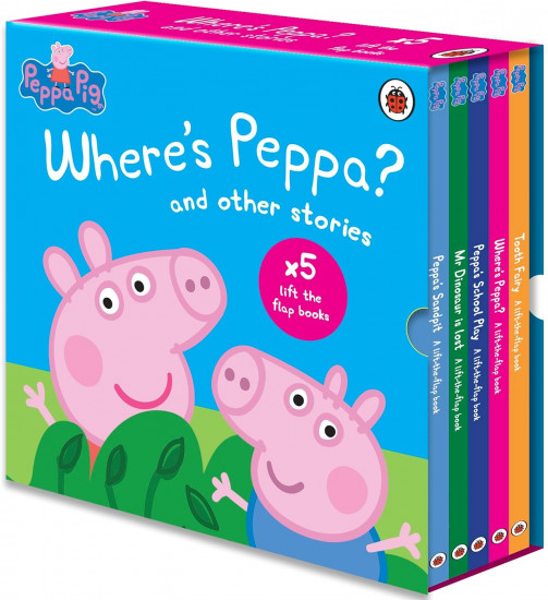 Peppa Pig Lift The Flap Collection box