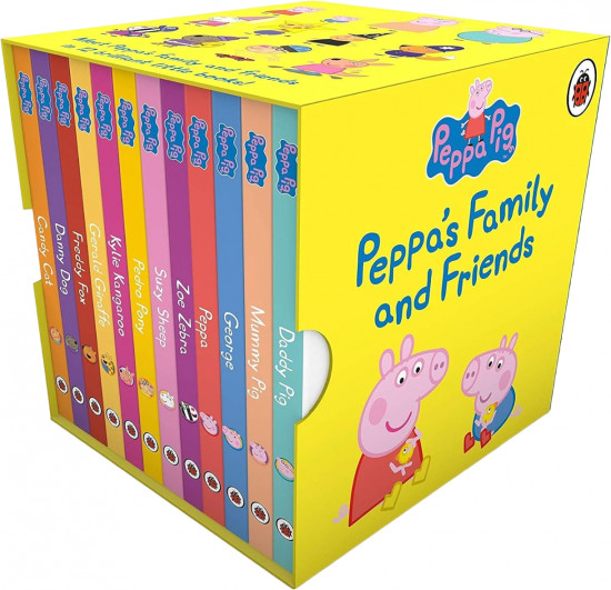 Peppa's Family and Friends. Collection of 12 board Books