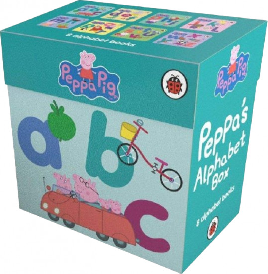 Peppa Pig Peppa's Alphabet Box. 8 Alphabet Books