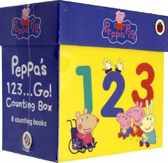 Peppa Pig. 1,2,3, Go! 8 Board Book Box Set