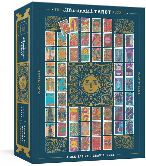 The Illuminated Tarot Puzzle. A Meditative 1000-Piece
