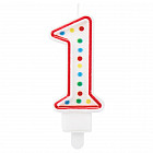 Свеча-цифра для торта «Цифра 1»