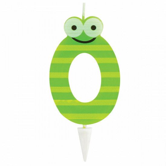 Свеча-цифра для торта «Цифра 0»