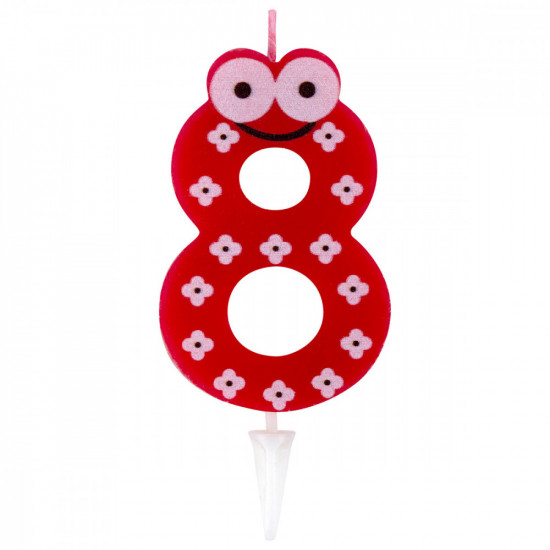 Свеча-цифра для торта «Цифра 8»