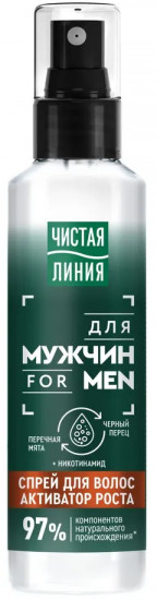 Спрей для волос мужской «Активатор роста»