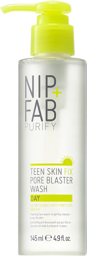 Cредство для умывания дневное с экстрактом васаби «Teen Skin Pore Blaster Wash Day» | Nip+Fab