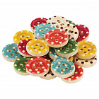 Пуговицы декоративные «Горошек»