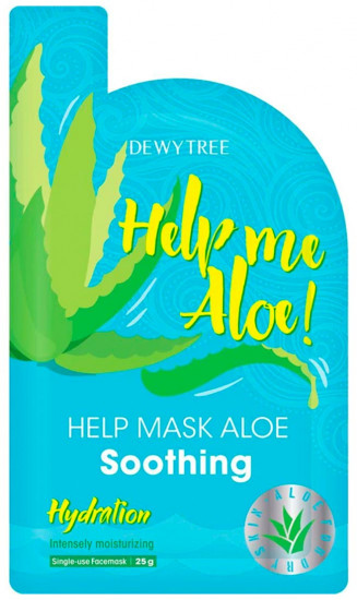 Маска для лица успокаивающая с алое «Aloe Power Soothing Mask»