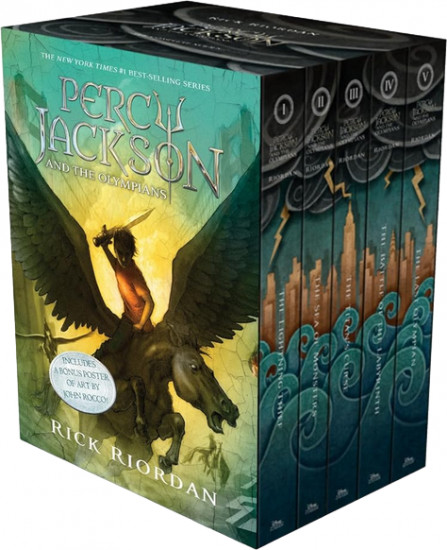 Percy Jackson and the Olympians 5 Book Paperback Boxed