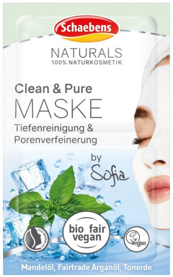 Маска для лица с миндальным маслом «Clean & Pure»