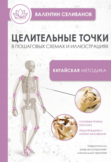 Целительные точки в пошаговых схемах и иллюстрациях