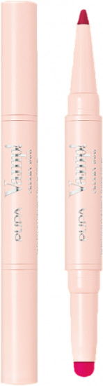 Помада-карандаш двусторонняя для губ «Vamp! Creamy Duo», тон 012 Cherry red