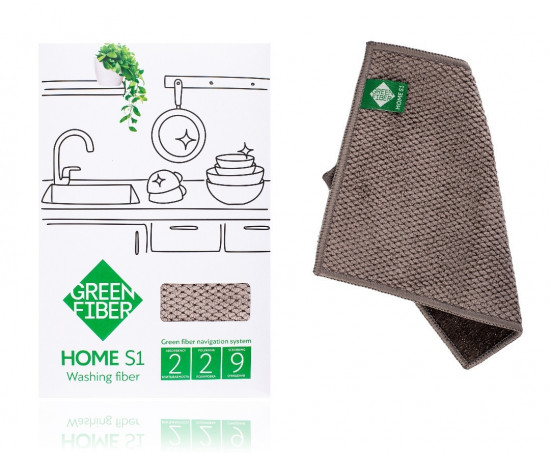 Файбер для мытья посуды «Green Fiber Home S1»