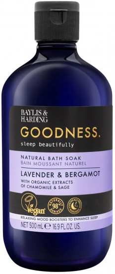 Пена для ванн «Lavender & Bergamot Sleep Bath Soak»