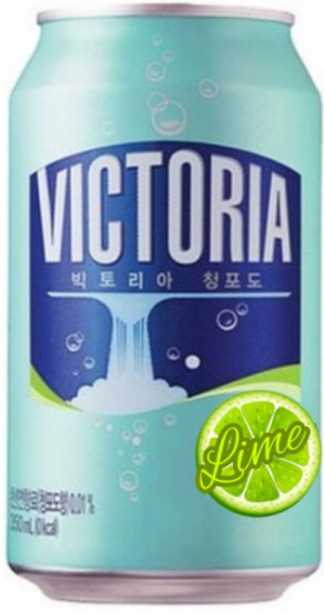 Напиток газированный со вкусом лайма без сахара «Victoria»