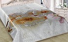 Стеганое покрывало из искусственного шелка "Нежность" 3D (размер 230х250)