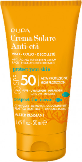 Крем солнцезащитный для лица «Crema Solare Anti-eta» SPF 50