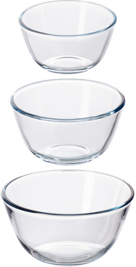 Набор салатников «Crystal glass»