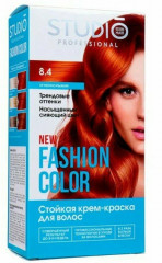 Краска для волос «Fashion Color», оттенок 8.4 Огненно-рыжий