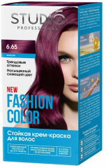 Краска для волос «Fashion Color», оттенок 6.65 Фуксия