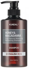 Шампунь для волос бессульфатный «Honey & Macadamia. English Rose»