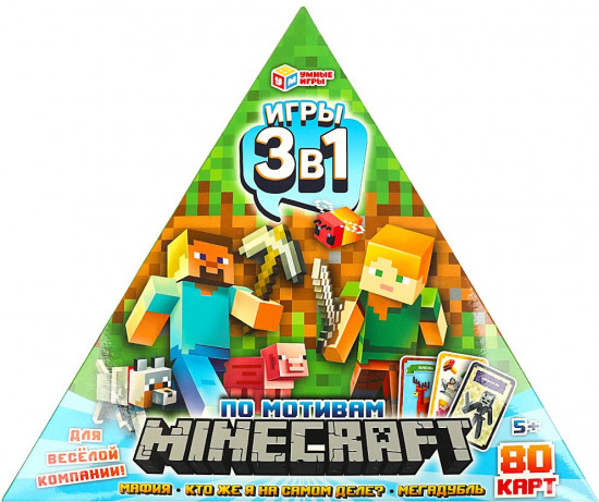 Настольная игра по мотивам Minecraft
