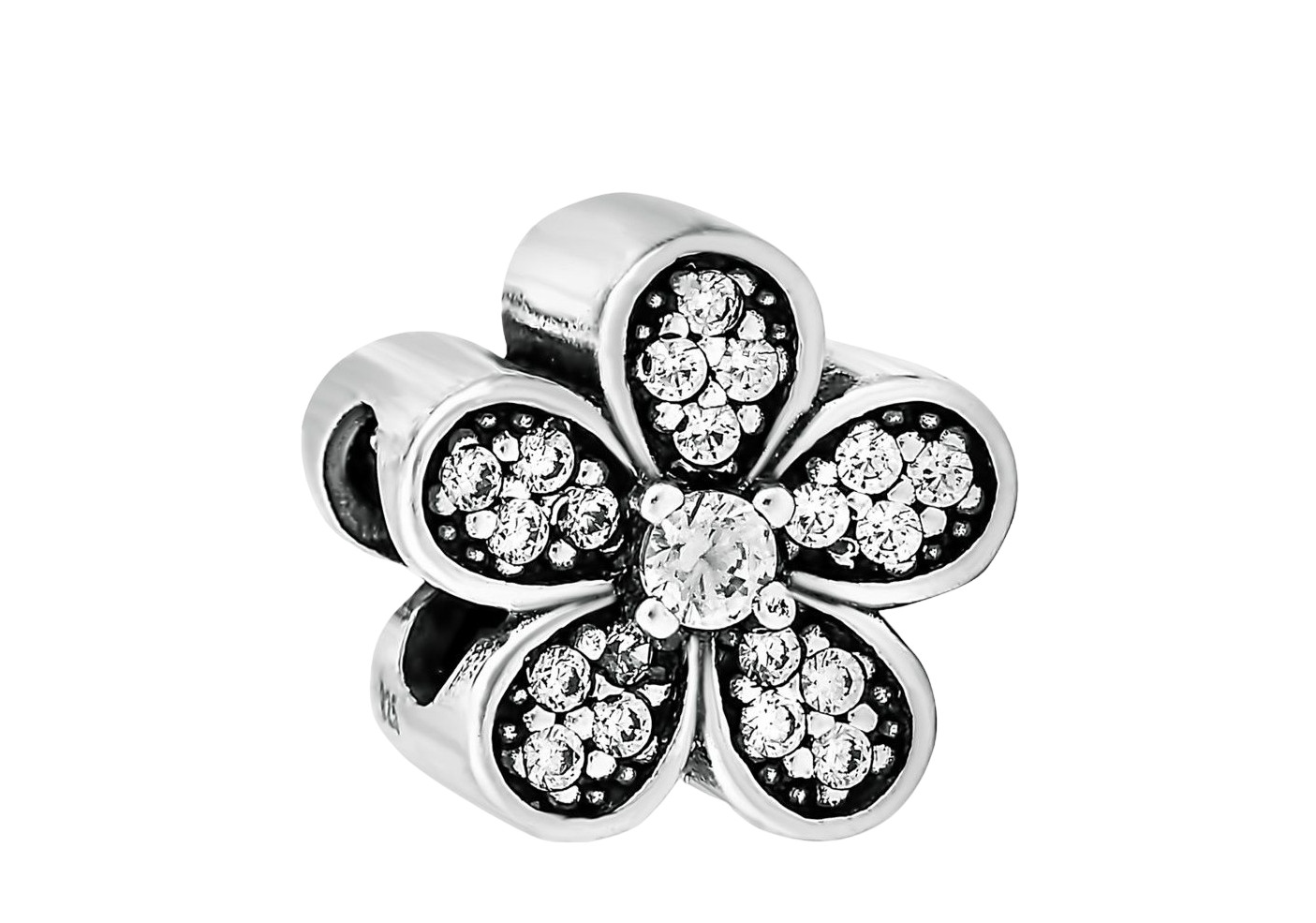 Шарм из серебра с фианитами | Lucente Silver