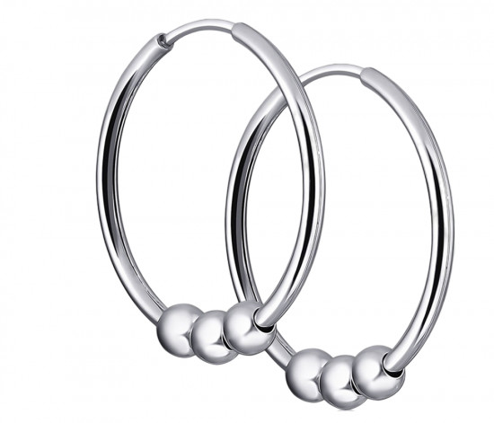Серьги из серебра