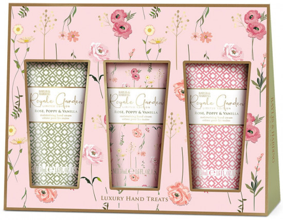 Набор подарочный для ухода за руками «Royale Garden Luxury Hand Treats»