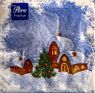 Салфетки бумажные «Новогодняя ночь»