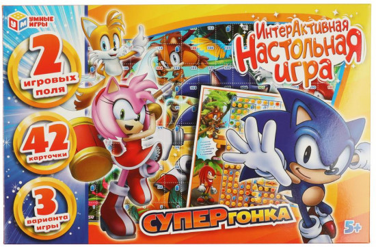 Игра-ходилка настольная «Супергонка»