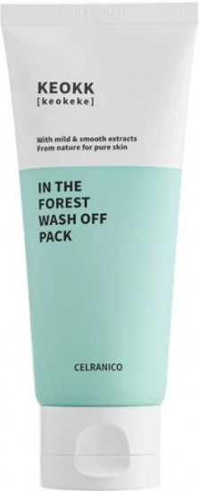 Маска для лица очищающая и успокаивающая «In The Forest Wash Off Pack»