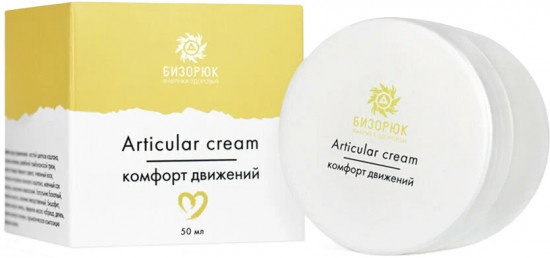 Крем обезболивающий «Articular cream, комфорт движений»