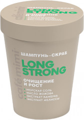 Шампунь-скраб для волос «Long strong» очищение и рост