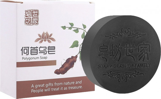 Шампунь твердый от выпадения и для роста волос «Polygonum Soap»