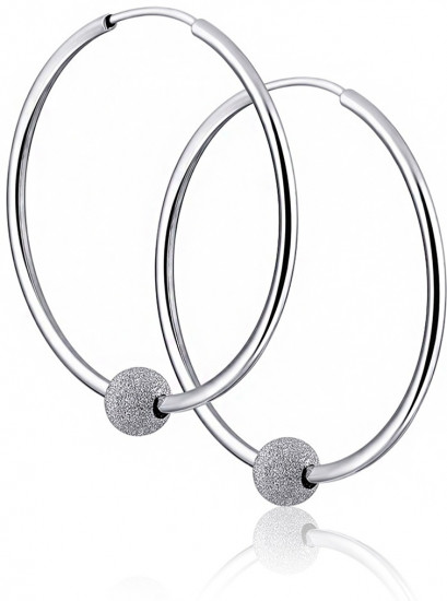 Серьги из серебра