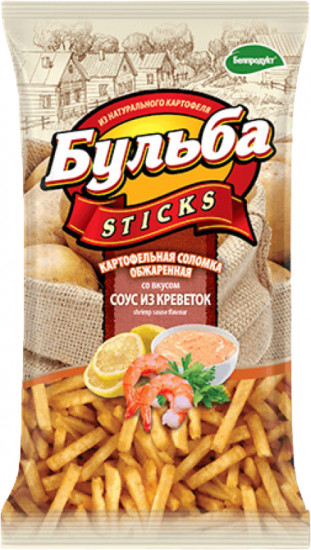 Соломка из цельного картофеля «Соус из креветок»