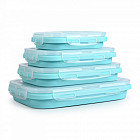 Набор складных силиконовых контейнеров