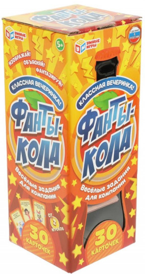 Игра карточная «Фанты-кола»