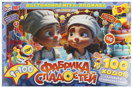 Игра-ходилка «Фабрика сладостей»