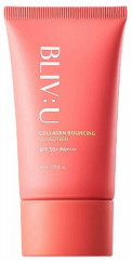Крем солнцезащитный с коллагеном и пептидами «Collagen Bouncing Sunscreen» SPF50+